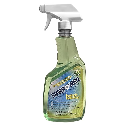 STARPOWER Heavy Duty All Purpose Multi Surface Grease, Oil, Grime Remover, 24 Ounces