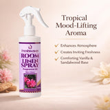 Freshwaves Room and Linen Spray | Rio Glow Fragrance Oil | Air Spray Freshener | Room Spray Odor Eliminator | Air Freshener Sprays for Home, Office