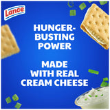 Lance Captain's Wafers Crackers Cream Cheese & Chives -Six Boxes of 8 Individual Packs