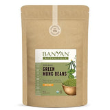 Banyan Botanicals Green Mung Beans - Whole Organic Green Mung Beans for Cooking High Protein Vegetarian Meals - Easy Digestion Meal - 1.65 lb