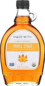 SYRUP MAPLE GRD A AMBR ORG