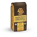 Harmonic Grounds Medium Roast Mushroom Coffee | Organic Ground Coffee with Functional Mushrooms | Lion’s Mane, Reishi, Chaga, Cordyceps, Turkey Tail |