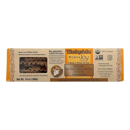Tinkyada Organic Lasagna Brown Rice Pasta, 10 Ounce - 12 per case.12