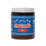 Mama Teav's Mild Garlic Chili Crisp - Mild, Crunchy, Umami Chili Oil with Garlic & Cambodian Chilis - Vegan, Gluten-Free, All-Natural - Cold-Pressed