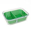 Dual Dunk Iso Soak Cleaning Station (Large, Green)