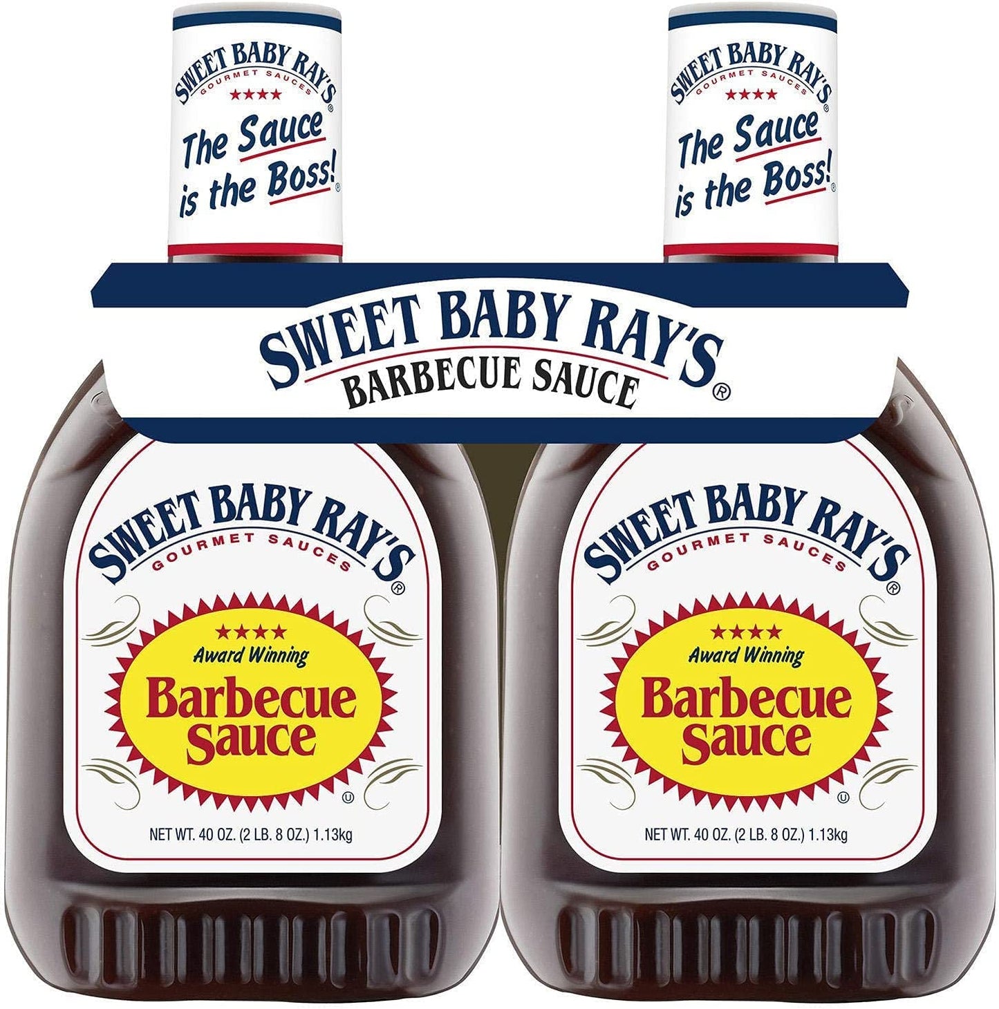 Sweet Baby Ray's Barbecue Sauce, 40 Ounce Each - 2 pack