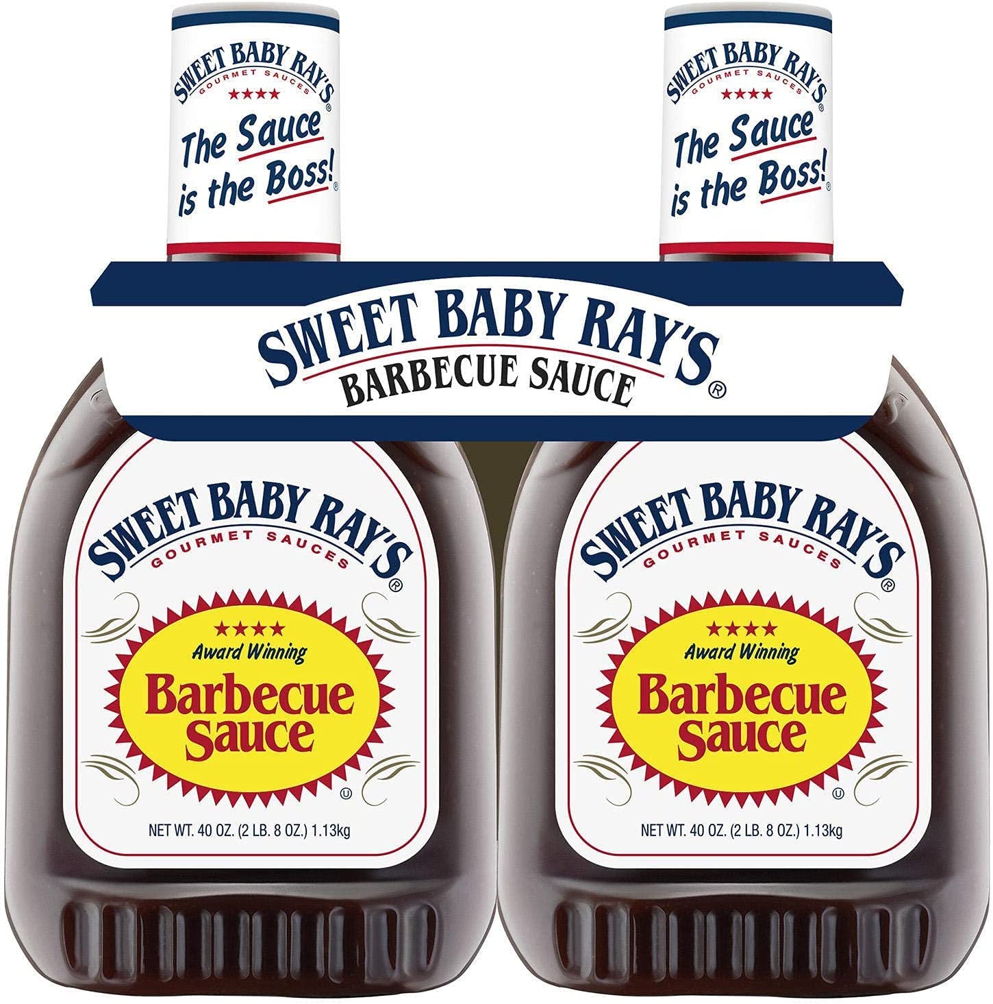 Sweet Baby Ray's Barbecue Sauce, 40 Ounce Each - 2 pack