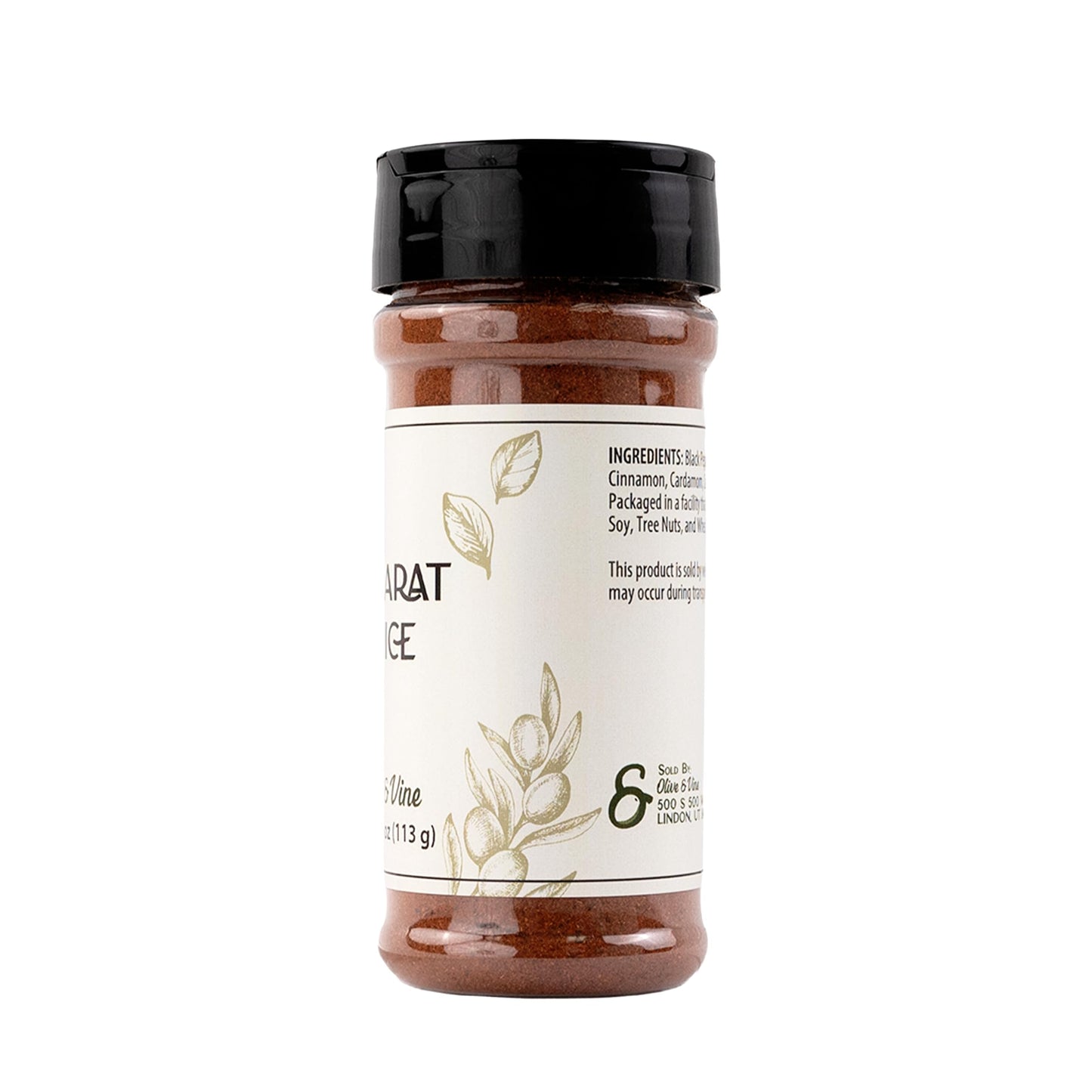 Olive & Vine Baharat Spice, Warm & Aromatic, For Middle Eastern Dishes, Rich Tradition, Authentic Taste, For Global Recipes (4 Ounce)