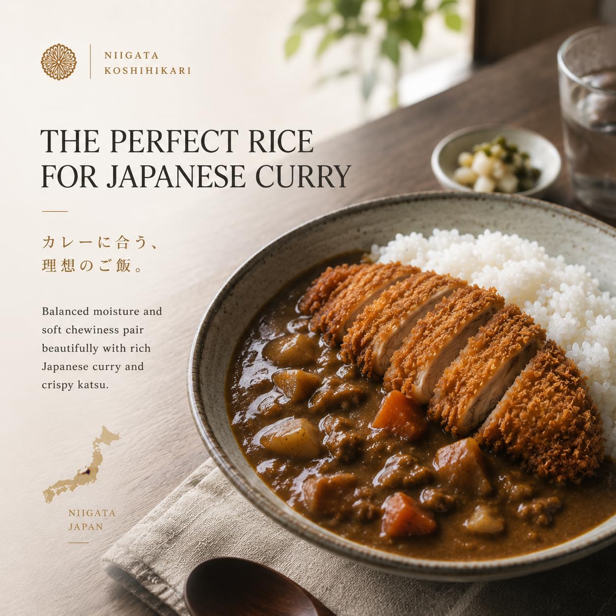 Premium Koshihikari Rice from Niigata - Japan’s Most Celebrated Rice Region | Luxurious Short Grain for Sushi, Onigiri, Donburi & Bento | ?? ????????? - 11 LB (2025 Crop)