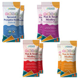 Snacks Solutions Nut & Seed Medley - Healthy Snack & Salad Topper with Plant Based Protein, Vegan & Gluten Free, Roasted Crunch, Variety Pack- 2 oz