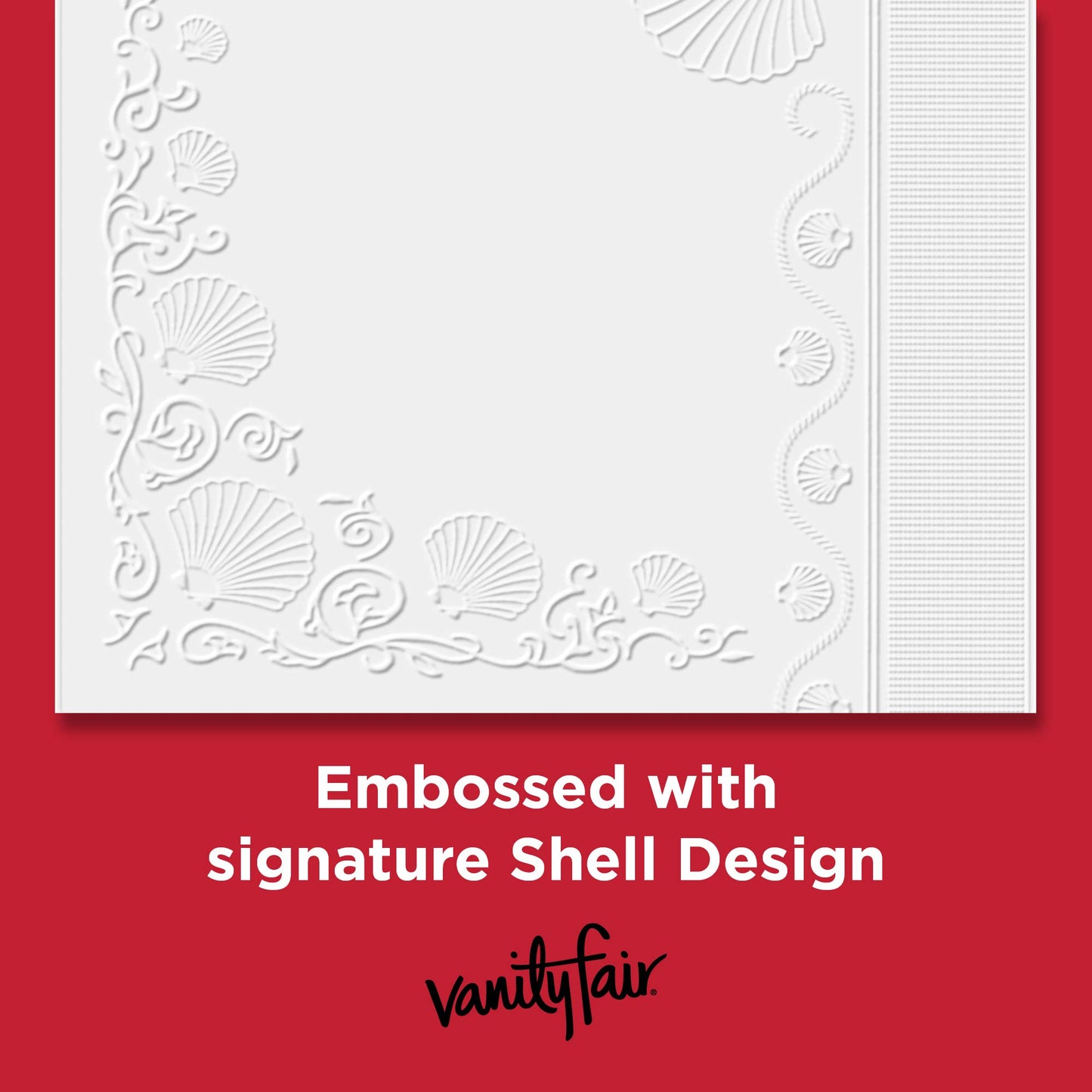 Vanity Fair Everyday Paper Napkins, 200 Count, Disposable Napkins Made Soft And Smooth For Everyday Meals