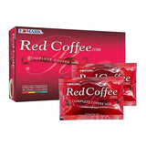 EDMARK Red Coffee - ZERO Sugar | Organic Instant Coffee w/Rose Petal Extract | Aromatic Red Coffee Pods for Daily Energy, Focus, Wellness & Coffee