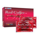 EDMARK Red Coffee - ZERO Sugar | Organic Instant Coffee w/Rose Petal Extract | Aromatic Red Coffee Pods for Daily Energy, Focus, Wellness & Coffee