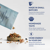 Sweet Diane’s Granola - Family Size (36 oz) Blueberry Almond Organic Granola, Low-Sugar, High-Fiber, Gluten-Free, Vegan, Delicious Breakfast and Snack