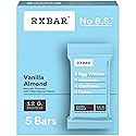RXBAR Protein Bars, 12g Protein, Gluten Free Snacks, Vanilla Almond, 9.15oz (5 Bars)