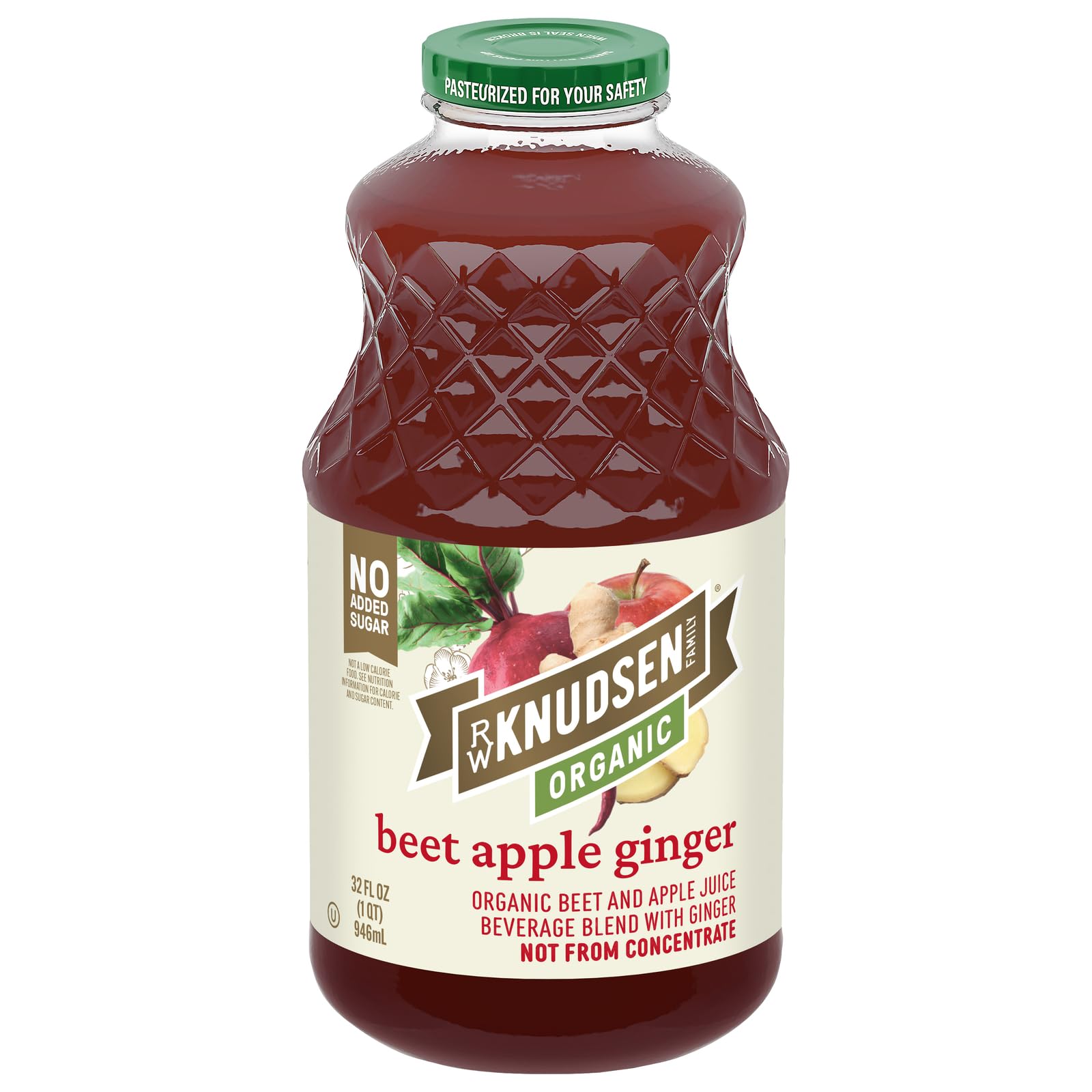RW Knudsen Organic Beet Apple Ginger Juice Beverage, 32 FZ