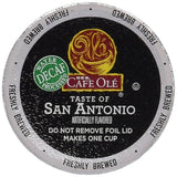 H.E.B. Taste of San Antonio DECAF (single brew)--12 count single box
