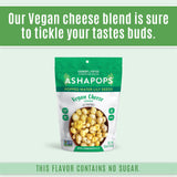 AshaPops Vegan Cheese Flavored Popped Water Lily Seeds, 0.5 oz (Pack of 12) - Gluten-Free, Vegan, Paleo, Nut-Free, Corn-Free, Soy-Free, Non-GMO