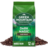 Green Mountain Coffee Roasters, Dark Magic, Whole Bean Coffee, Dark Roast, Bagged 12oz