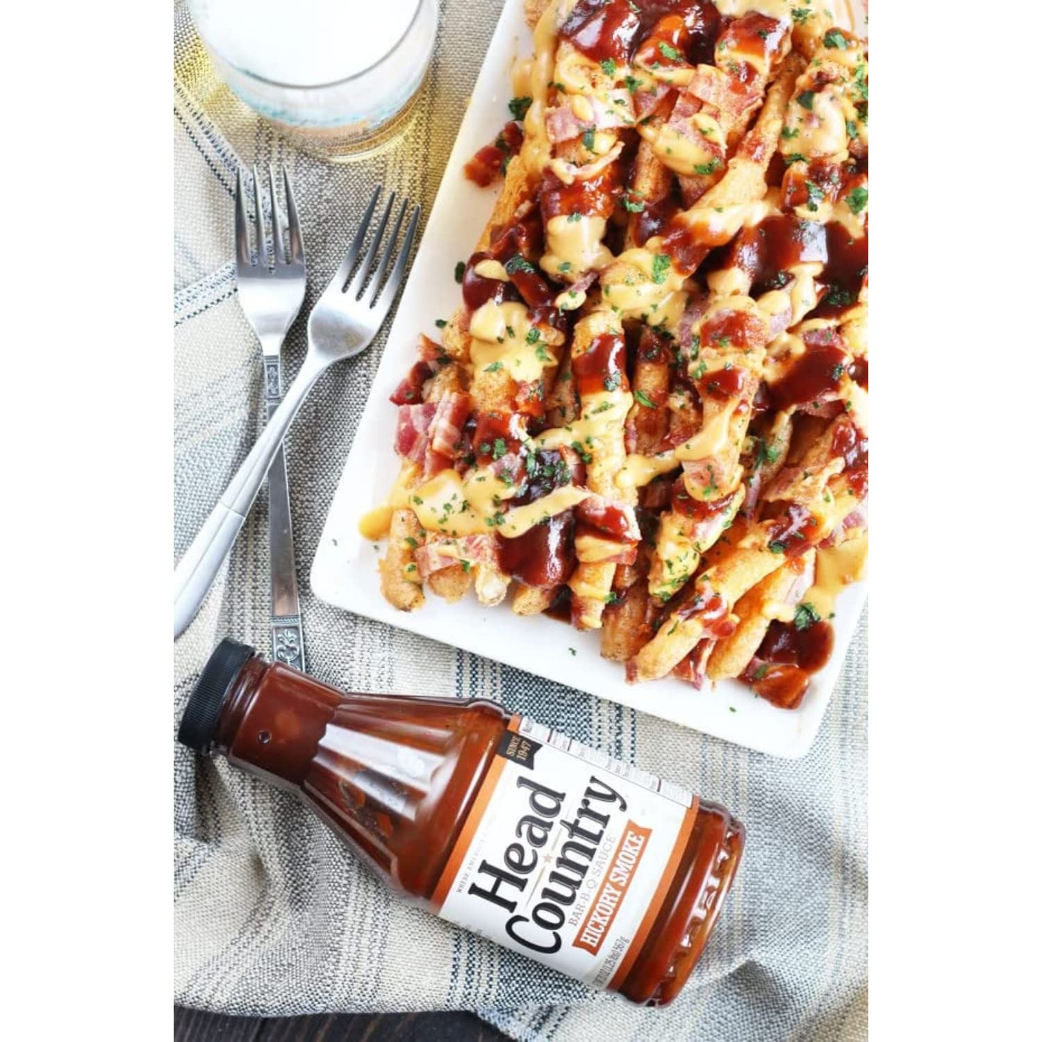Head Country BBQ Sauce, Hickory Smoke | 160 Ounce Jug | Smoky & Sweet Championship Barbecue Sauce For Ribs, Pork, Sausage & Brisket