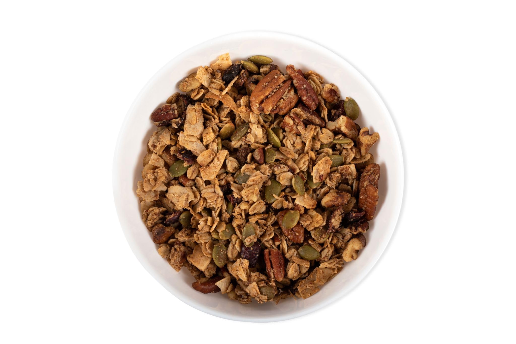 Liv Gourmet Cinnamon Sea Salt Granola - 8oz (Pack of 2) | Healthy, Nutrient-Dense Snack, Breakfast Cereal | 1:1 Nut-to-Oat Ratio | Non-GMO, Low Sugar