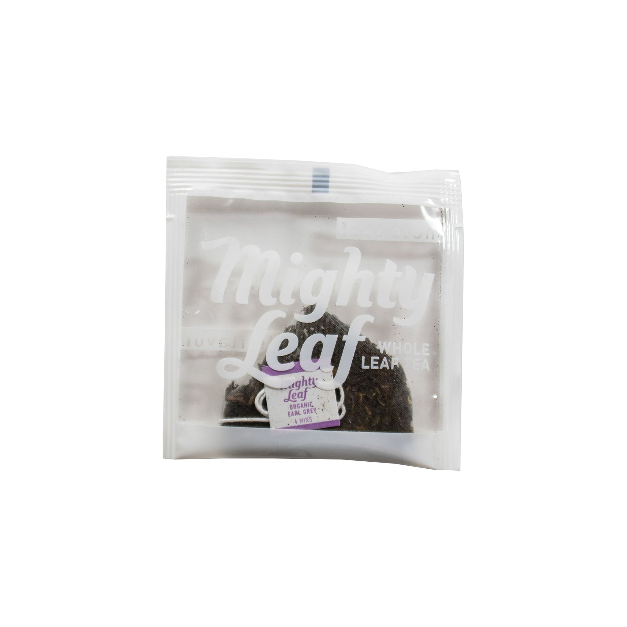 Mighty Leaf Whole Leaf, Tea Organic Earl Grey, 15 Tea Bags Individual Pyramid-Style Tea Sachets of Organic Caffeinated Black Tea with Organic