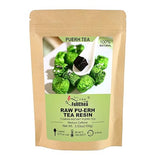 FullChea - Pu-erh Tea Resin - Instant Tea Resins - Chagao 2011 Aged Raw Pu Erh - Support Digestion & Help Skin Health - 3.53oz / 100g