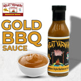 Lem’s Meat Varnish BBQ Sauce - 12 oz Gold Mustard Barbecue Sauce 2-pack