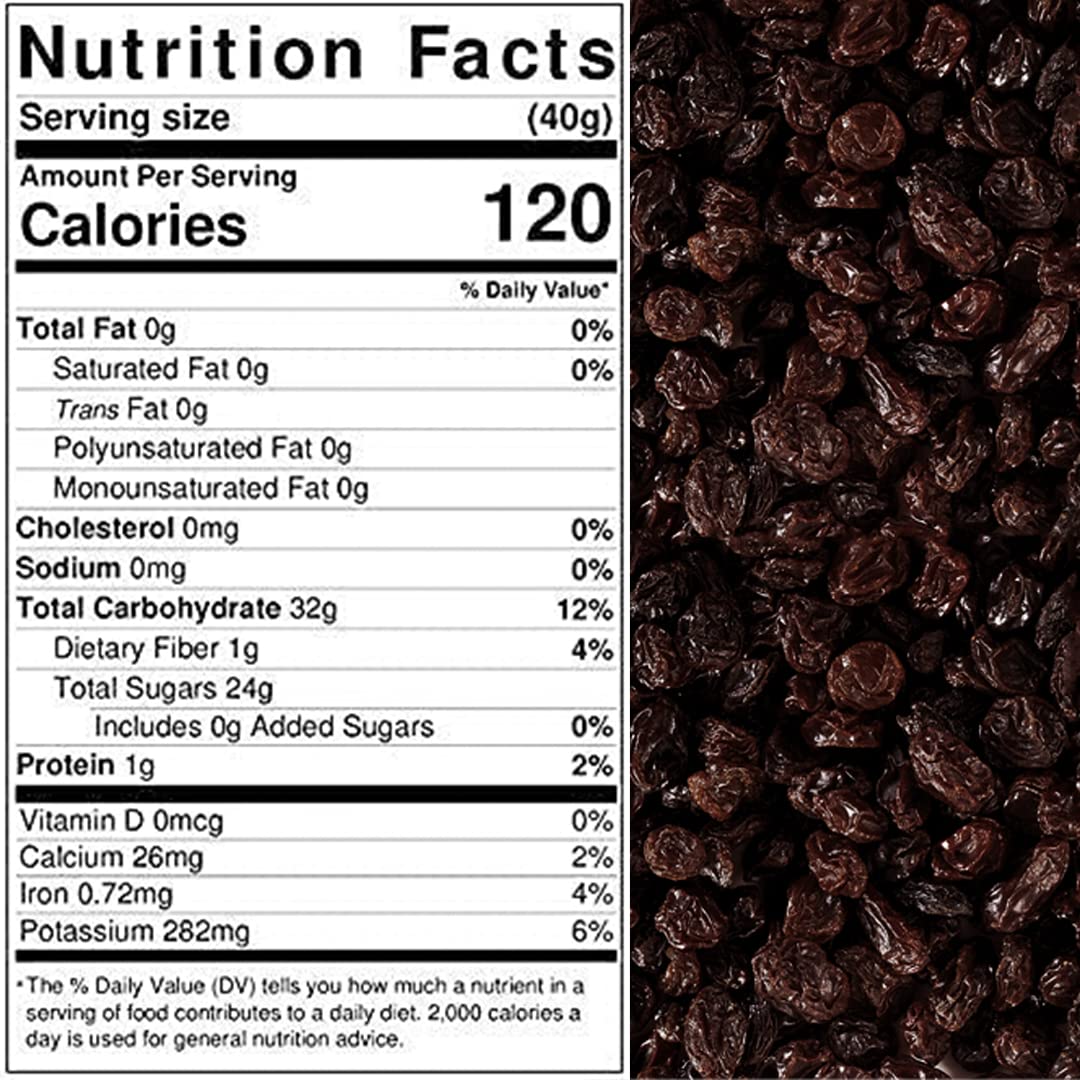Presto Sales Raisins, Thomson Select South Africa Seedless Packaged in a 10 lbs. (160 oz) Bag, Great Trace Mineral, Kids and Adults Energy Boost Snack