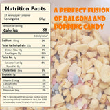 Minecook Funny Popping Dalgona Crunch Candy Coffee Toppings - Sweet, Smooth & Fizzy Pop Sensation - Party & Halloween Treats - Individually Wrapped