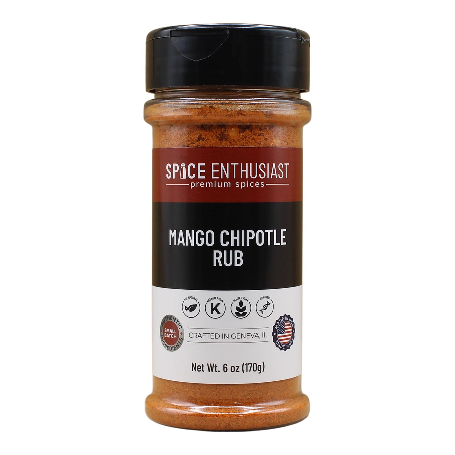 Spice Enthusiast Mango Chipotle Rub - 6 oz