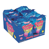 Fluffy Stuff Cotton Candy - Pink and Blue Fresh Spun Floss Sugar Retro Candy - Carnival Cotton Candy in Stay Fresh Packs for Gifts, Party Favors