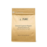 Pure Original Ingredients Ground Cayenne Pepper (1 lb), Spicy Flavor, Sauces, Dry Rubs, Used in Hot Sauces
