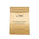 Pure Original Ingredients Ground Cayenne Pepper (1 lb), Spicy Flavor, Sauces, Dry Rubs, Used in Hot Sauces