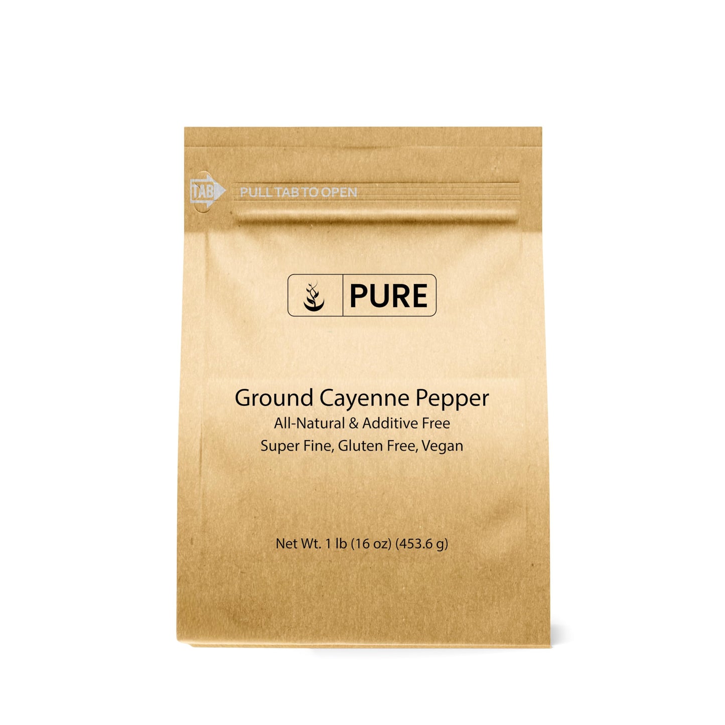 Pure Original Ingredients Ground Cayenne Pepper (1 lb), Spicy Flavor, Sauces, Dry Rubs, Used in Hot Sauces