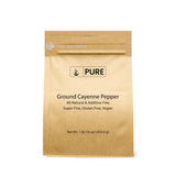 Pure Original Ingredients Ground Cayenne Pepper (1 lb), Spicy Flavor, Sauces, Dry Rubs, Used in Hot Sauces