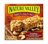 Nature Valley Sweet & Salty Nut Cashew Granola Bars 7.4 oz (Pack of 12)