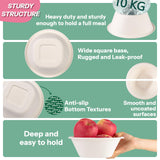 Homestockplus 48 Oz Bowls Disposable - Heavy Duty Compostable Paper Bowls, Microwave Safe Large Bowls, Ideal for Restaurant Catering, Salads, Buffets