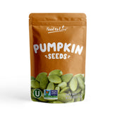 Food to Live Dry Roasted Pumpkin Seed with Himalayan Salt, 8 Ounces - Oven Roasted Pepitas, Lightly Salted, No Oil, Perfect for Baking and Salads