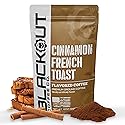 Blackout Coffee Cinnamon French Toast Flavored Ground Coffee - Medium Roast, Smooth Taste, Guilt-Free Indulgence - Freshly Roasted 12oz Pouch