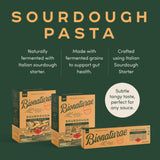 Bionaturae Sourdough Organic Penne Pasta - Organic Pasta, Pasta Penne, Pasta Noodles, Penne Pasta Noodles, Dried Pasta, Penne Noodles - 12 Ounce (Pack