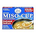 Edward Sons Reduced Sodium Miso Cup Organic 1 Oz. (Pack of 12) - Pack Of 12