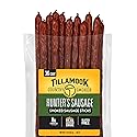 Tillamook Country Smoker Smoked Sausage, Hunter's Sausage, 16 Ounce (36 Count Meat Sticks Bulk Pack) Real Hardwood Smoked, Low Carb, High Protein