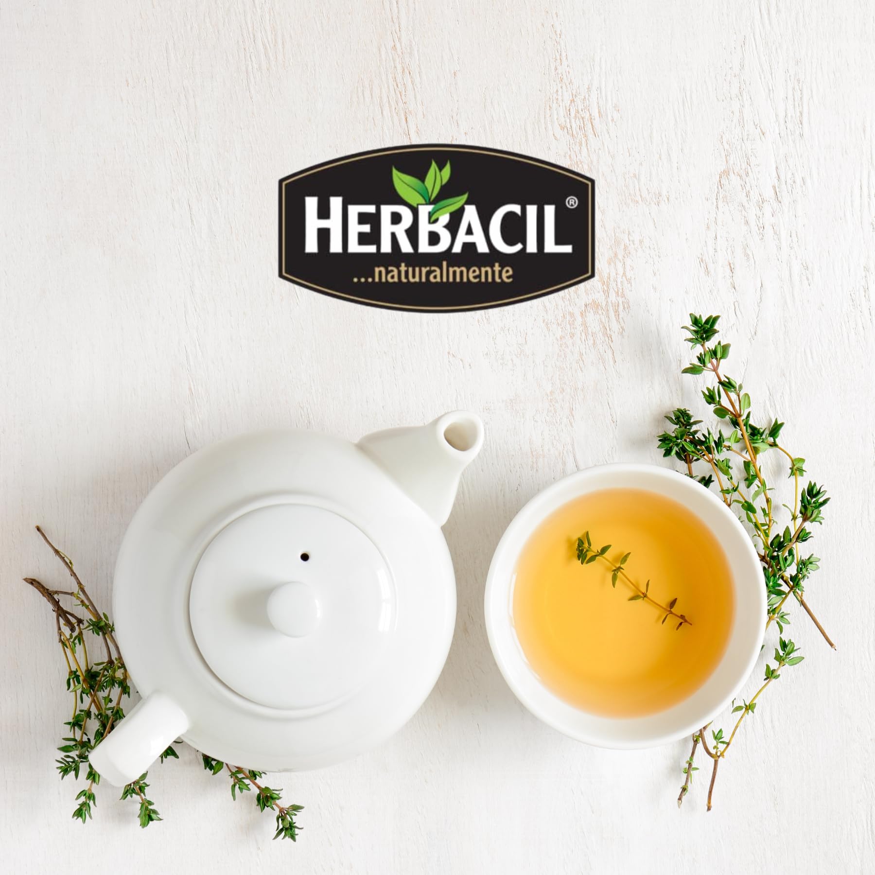 Herbacil Chamomile Tea, Herbal Blend Made with Chamomile Flowers, Caffeine-Free, All Natural, 3-pack of 25 bags per box (75 Tea Bags), 0.88 oz Each