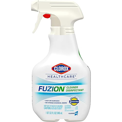 Clorox Healthcare Fuzion Cleaner Disinfectant Spray, 32 Fluid Ounces (Package May Vary)