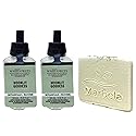 Bath & Body Works Moonlit Goddess 2 Wallflowers Home Fragrance Refill Bulbs with Natural Oats Soap Sample