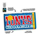 Tony's Chocolonely - 70% Dark Chocolate Bar - Belgium Chocolate, No Artificial Flavoring, Fairtrade & B Corp Certified - 6.35 Oz