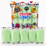 Lupy Lups! Cotton Candy Party Pack - Individually Wrapped Small bags, 0.5 oz Each - Perfect for Stockings, Treats, Party Favors, Buffet Tables,