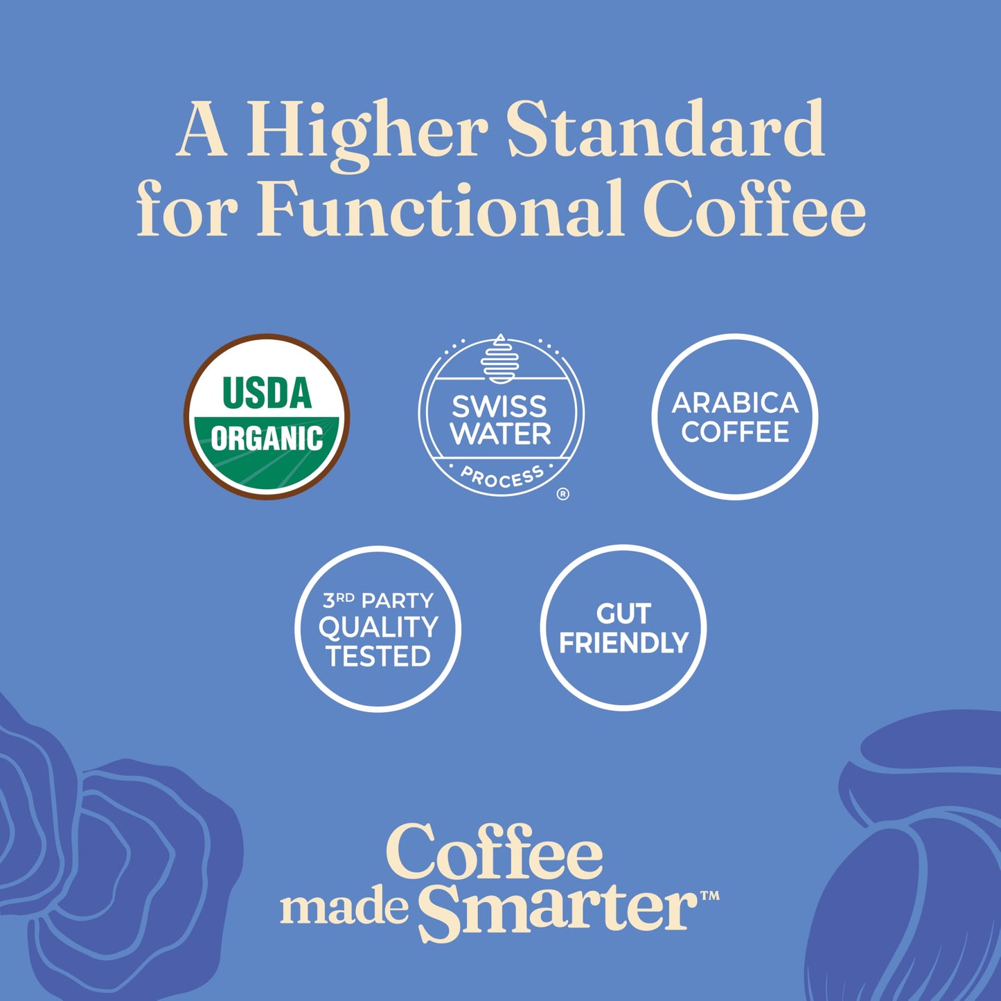 FOUR SIGMATIC Organic Balance Adaptogen Ground Coffee, 12 OZ