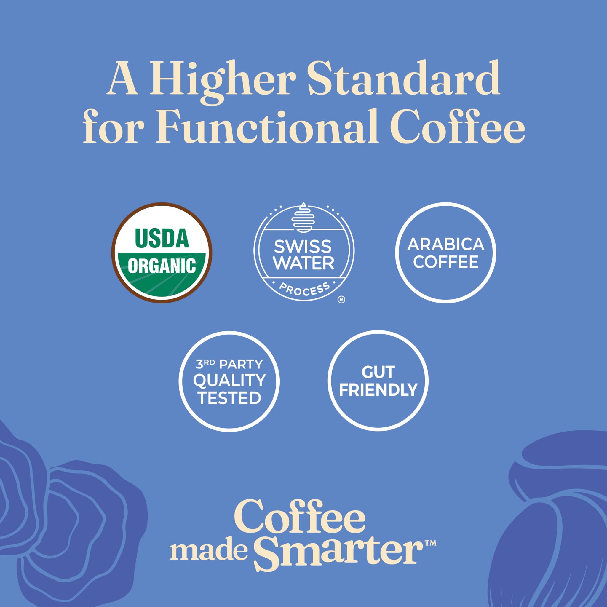 FOUR SIGMATIC Organic Balance Adaptogen Ground Coffee, 12 OZ